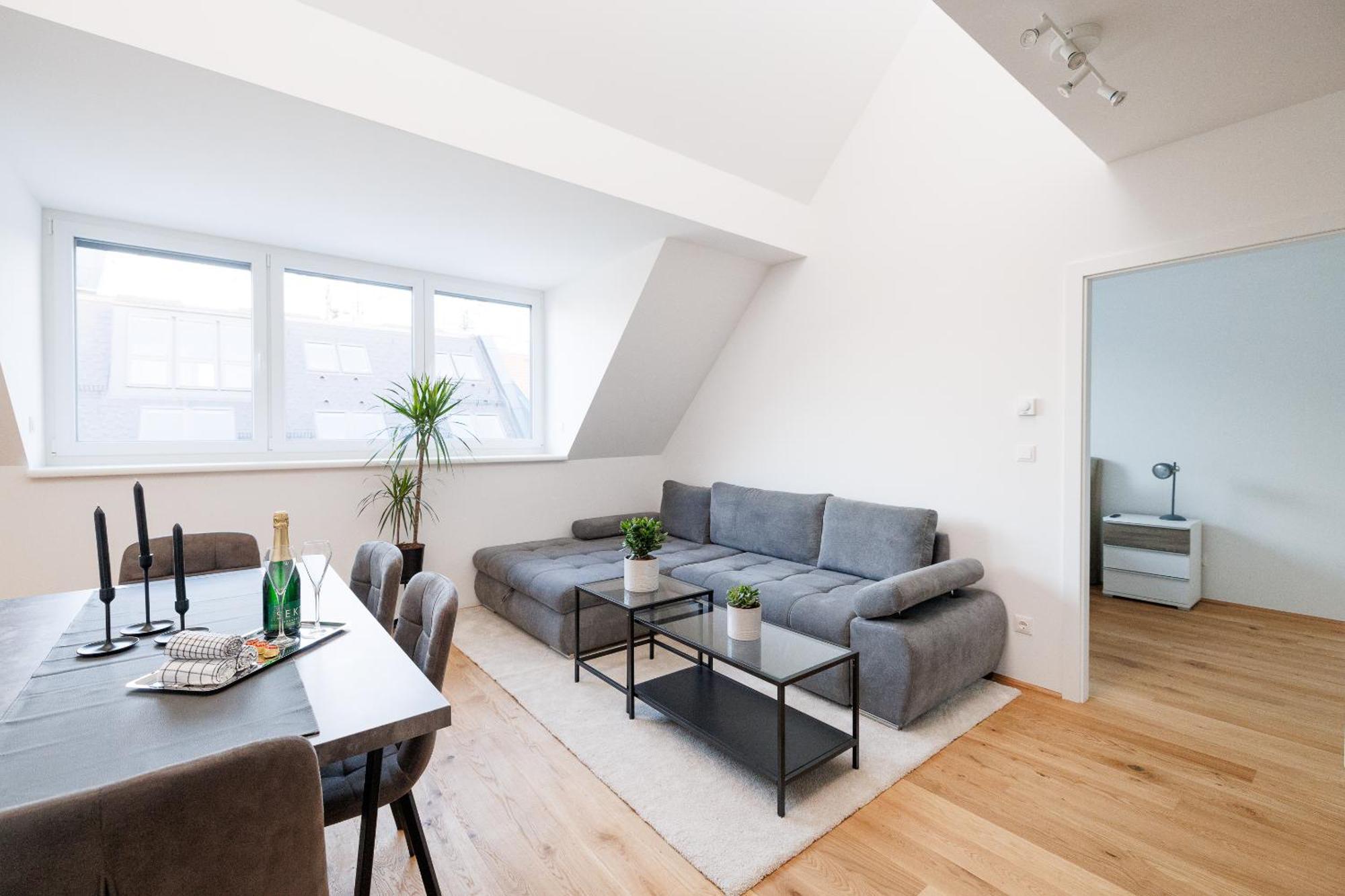 Symphony Apartments 41 - Modern Loft With Terrace And Grill In Central Location Vídeň Exteriér fotografie