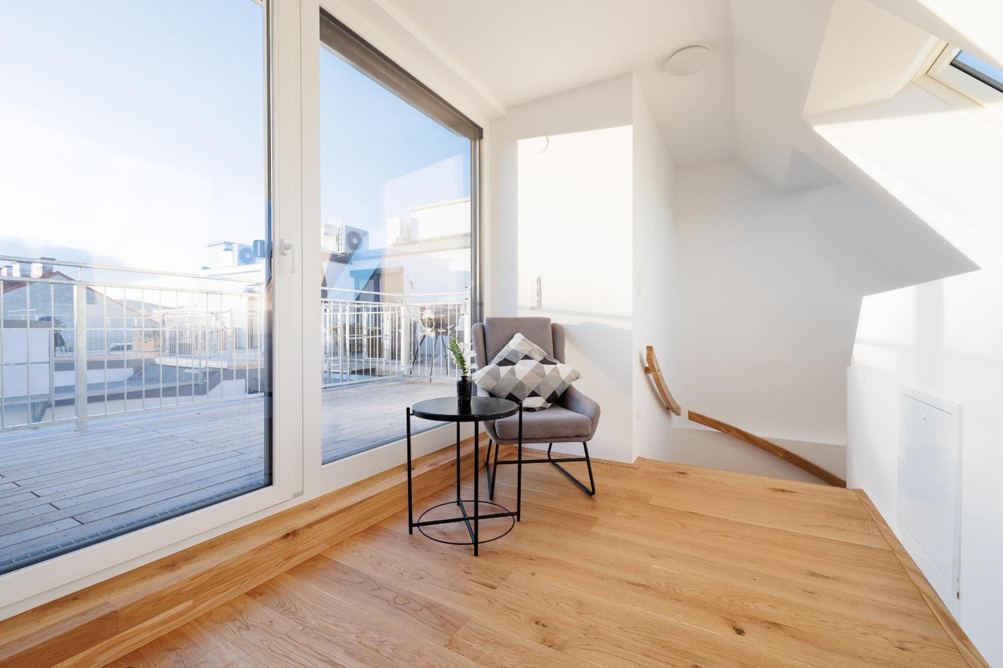 Symphony Apartments 41 - Modern Loft With Terrace And Grill In Central Location Vídeň Exteriér fotografie